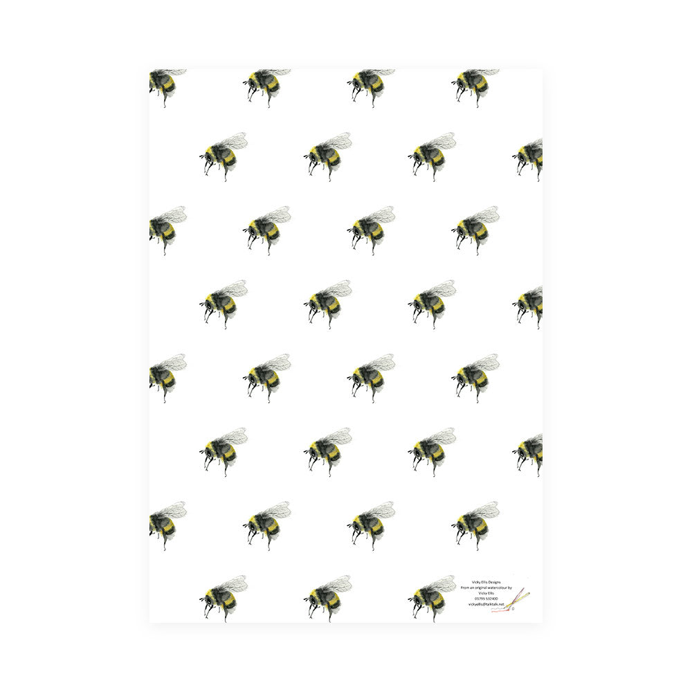 Bumblebee Wrapping Paper