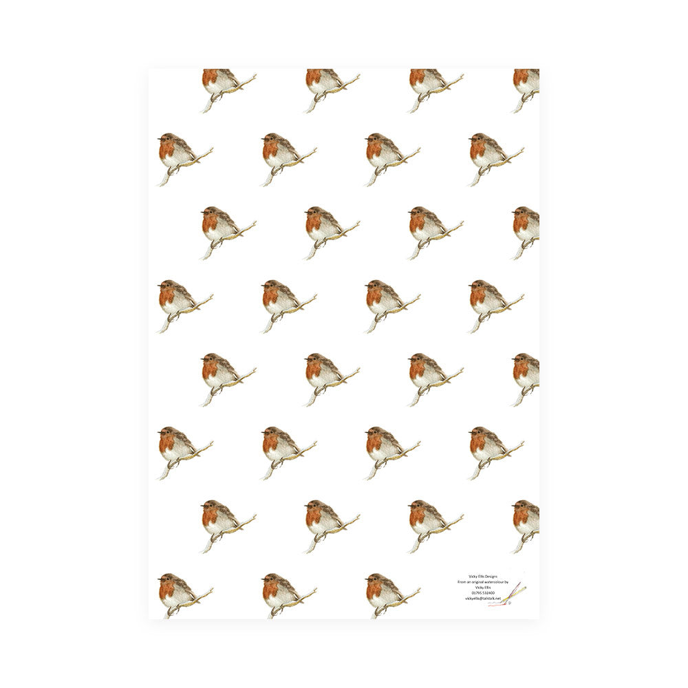 Robin Wrapping Paper